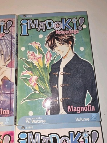 IMADOKI Nowadays Manga Book Lot 2 3 4 5 Manga English Yu Watase Shojo - Foto 3 di 7