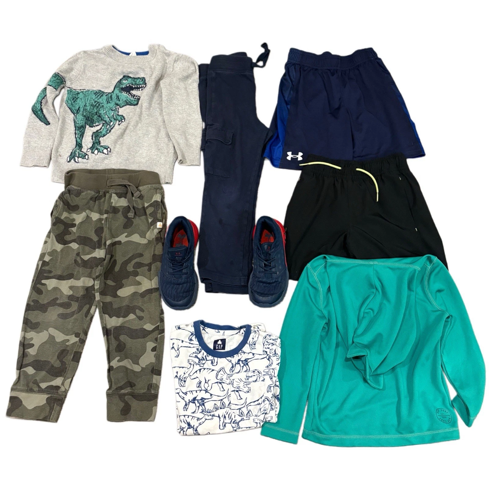 Boys GAP Under Armour Size 4/5 and 11K Clothing and Shoes 8 piece Bundle
Opens in a new window or ta