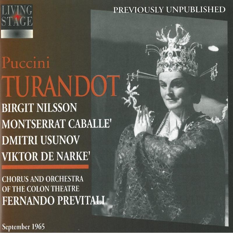 LS1020 Nilsson/Caballe Turandot Double CD LS1020 NEW