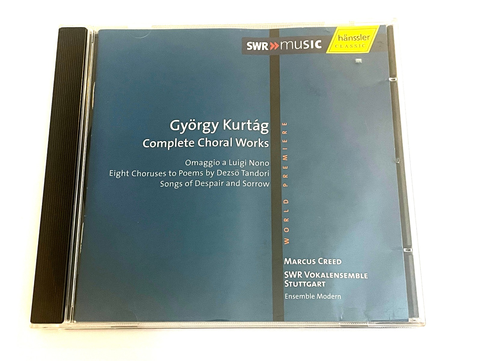 Gyorgy Kurtag - Complete Choral Works (CD 2006)