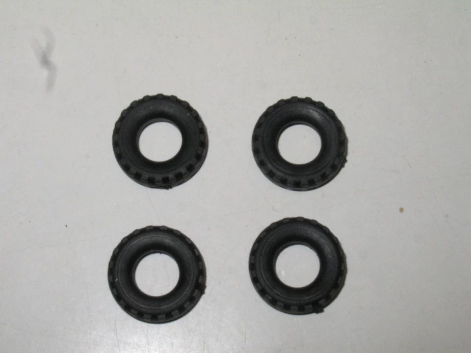 F62 France-Jouet FJ, X 4 Square Band Tires For GMC, Dodge, Jeep, GAC, 16 / 7 - Image 3 of 4