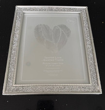 Sparkling Love Jewelled Photo Frame Glitter Effect Jewelled Bling Glam 10" X 8"