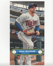 2021 Topps Heritage High Number 1972 Baseball Posters Alex Kirilloff #PB-15 8k4