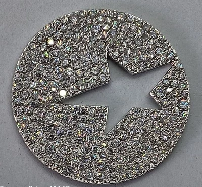 Pendentif en argent THIERRY MUGLER  vintage costume jewelry sterling necklace - Photo 1/4