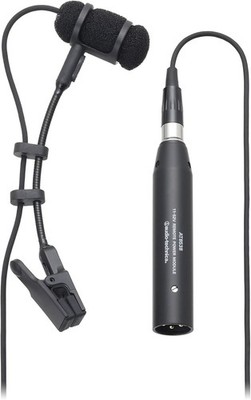Audio-Technica PRO35 Kondensator Clip-On Instrumentenmikrofon mit Nierenchara...