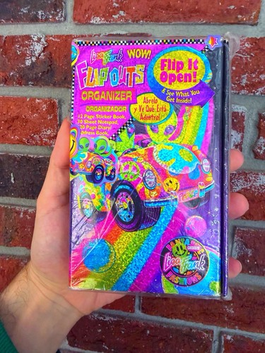 Vintage Lisa Frank Aliens Planner Rare