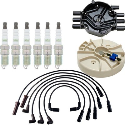 DELPHI Tune Up Kit w/ NGK Platinum Plugs Set for Chevrolet GMC 4.3L V6 1998-2005