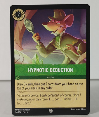 Hypnotic Deduction - Shimmering Skies - Lorcana - #94 - singles