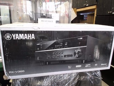 Yamaha Rx-v385 5.1-channel 4k Ultra HD AV Receiver for sale online