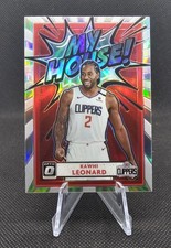 2020-21 Panini Donruss Optic My House Kawhi Leonard #19 Holo Prizm Clippers 