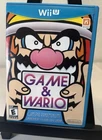 Nintendo Game & Wario (Wii U) Complete CIB with Manual, TESTED, WORKS