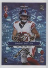 2023 5 Card Draw Stacked Deck Queen of Diamonds 2/2 Tommy DeVito Rookie RC 3a2. rookie card picture