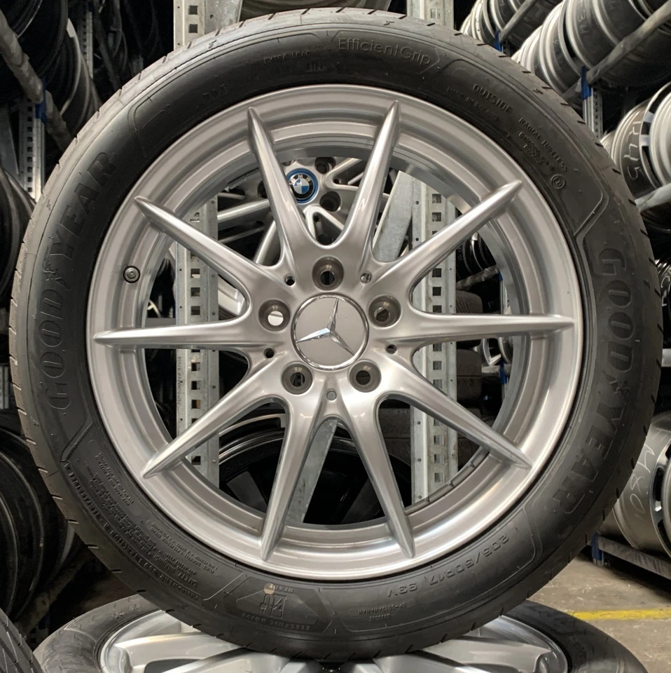 4 Orig Mercedes-Benz Sommerräder 205/50 R17 93V A-Klasse W176 A2464010102 3446 - Bild 2 von 3
