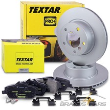 TEXTAR BREMSSCHEIBEN Ø292 +BREMSBELÄGE VORNE FÜR BMW 1-ER E81 E87 E82 E88