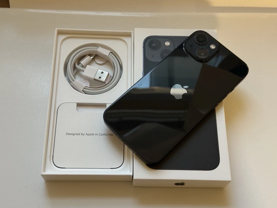 Apple iPhone 13 128GB Unlocked - Physical Sim - Midnight Black - Image 2 of 4