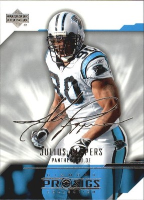 2004 UD Diamond Pro Sigs #12 Julius Peppers - FB