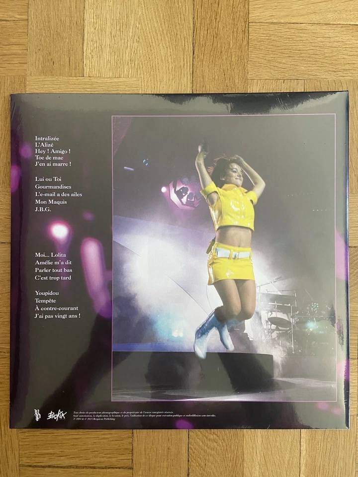 Alizée En Concert double album vinyle couleur 33 tours (coloured vinyl 2 LPs) - Photo 2/2