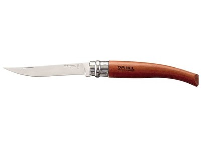 Opinel Slim-Line, Größe 10, rostfrei, Padouk-Holz