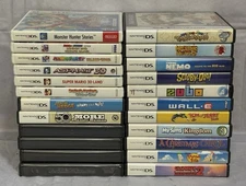 EMPTY Nintendo DS 3DS Game CASES & Manuals ONLY Various Mixed Titles Free Ship