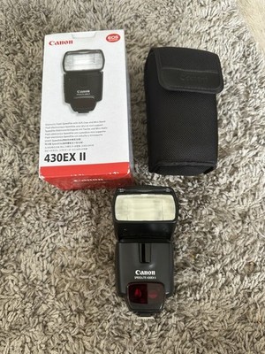 Canon Speedlite 430EX II Blitzgerät / Aufsteckblitz/ für Canon EOS
