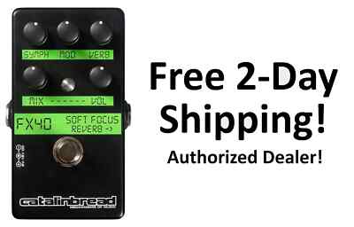 New Catalinbread Soft Focus Reverb Guitar Effects Pedal