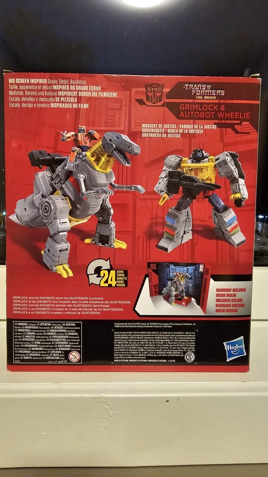 Hasbro Transformers 86-06 Grimlock and Autobot Wheelie - Image 4 of 4
