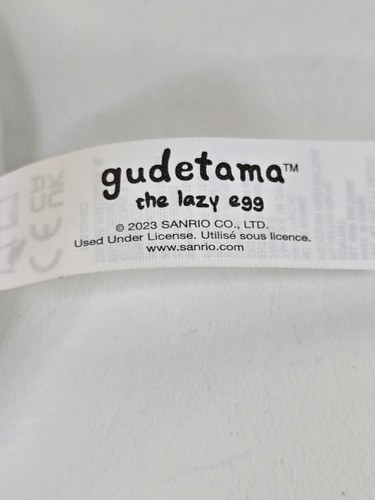 Sanrio Hello Kitty Gudetama The Lazy Egg Plush 8in - Picture 5 of 8