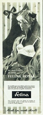 Werbung Advertising 109 1961 Felina Royal Unterwäsche BH