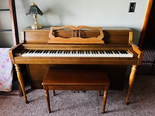 Upright Wurlitzer Piano 1969 Made in the USA
