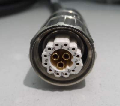 Hummel M16 Stecker + 15polig Kontakteinsatz 7003985102 +10M Lippert Mat90498054A