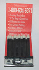 VINTAGE Matchbook Sam's Town Hotel & Gambling Hall Las Vegas Nevada NV — photo 3