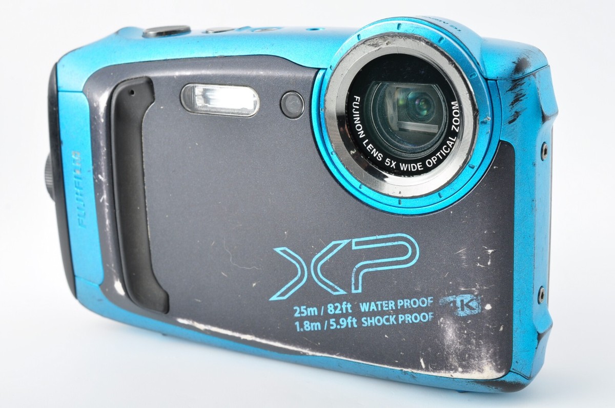 Excellent+5］ Fujifilm Finepix XP140 Sky Blue Waterproof