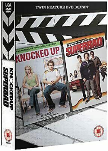 Superbad/Knocked Up DVD Feature Jonah Hill Quality Guaranteed Amazing Value - Picture 1 of 9