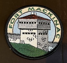 Fort Mackinac Souvenir Patch Mackinac Island Michigan