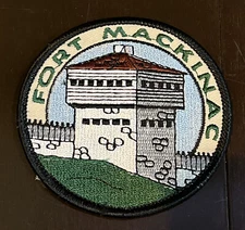 Fort Mackinac Souvenir Patch Mackinac Island Michigan