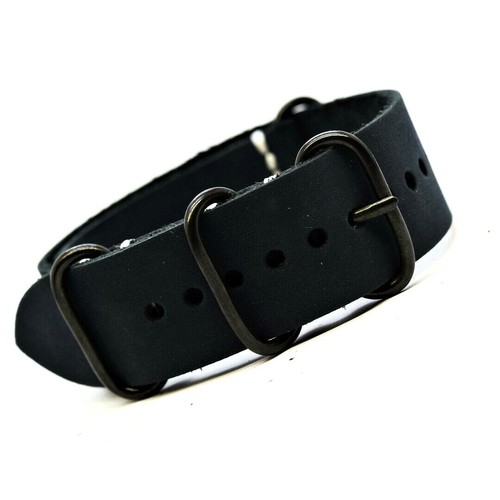 Leather watch Strap, Military band,fits Panerai 18/20/22/24/26 mm gift man - Picture 9 of 16