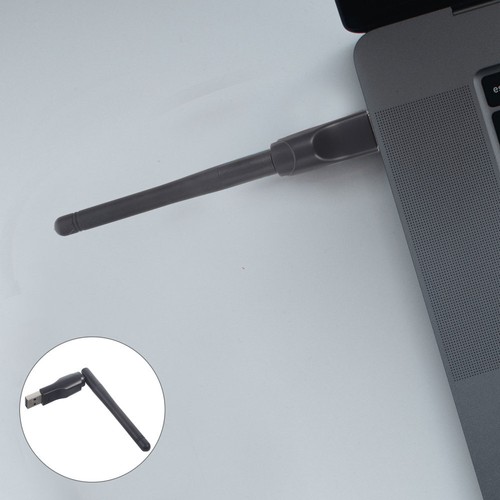 Leistung Mini-USB-WLAN-Adapter WiFi Netzwerkadapter WLAN-Dongle - Photo 9/12