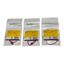 StarTech (Lot of 3) SAS729PW18 Sata Cable 18in /45cm 18-1 - LOT OF 3