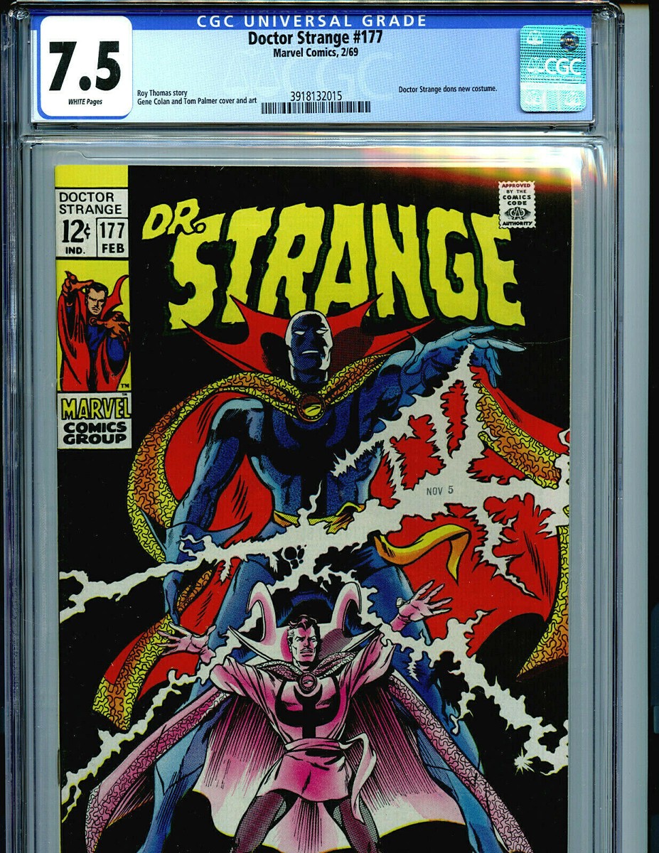 Doctor Strange #177 CGC 7.5 1969 Marvel New Costume Amricons K30