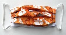 Clemson University Face Mask With Filter Pocket