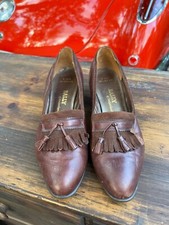 Vintage Bally Women's Kiltie Tassel Pumps 6 E