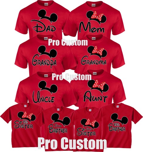 Mom And Dad Family Mickey Minnie Head 