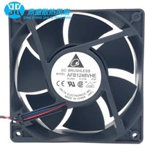 Delta AFB1248VHE 12038 DC48V 0.27A 12CM 3-Wire Dual Ball Cooling Fan