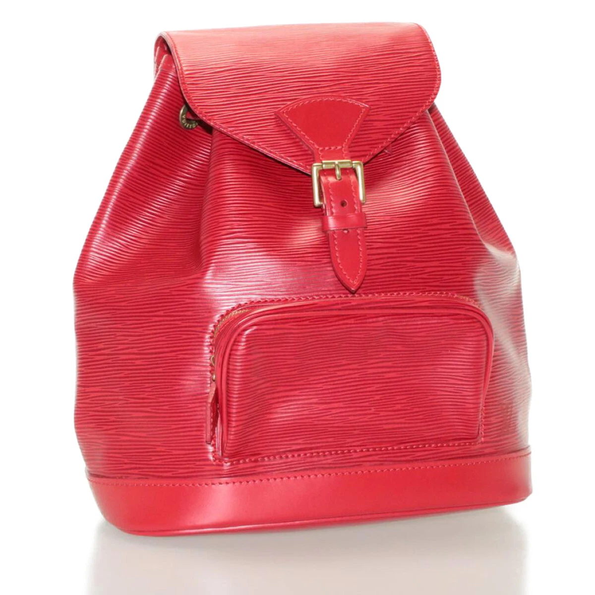 Louis vuitton shop backpack red inside