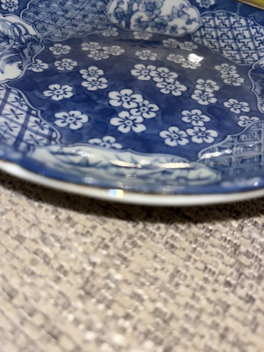Takahashi Porcelain San Francisco Made in Japan Small Plate Blue