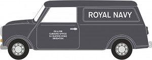 Oxford Diecast 76MV032 Mini Van Royal Navy OO Gauge