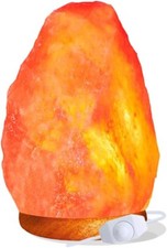  LAMPADA DI SALE ROSA con regolatore d'intensita' dimmer dell' Himalaya (2-3kg)