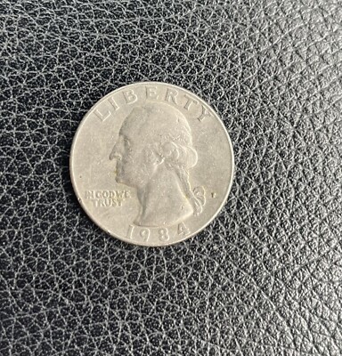 オールド詳細不明キュー　No.3 1984 Rare Washington Quarter, No Mint Mark | eBay