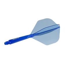CUESOUL ROST 77 Integrated Dart Shaft and Flight,Big Standard Shape-Light Blue
