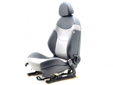 2002-2006 Mini Cooper S R53 Front Right Gray Leather Heated Manual Seat Oem 2002-2006 Mini Cooper S R53 Front Right Gray Leather Heated Manual Seat Oem